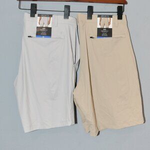 2 Pairs  Gray, Tan  - Infinity Men's Performance Short‎